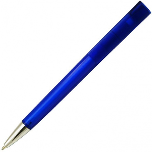 Ручка пластиковая шариковая Z-PEN, DZEN, фрост, синяя фото 2