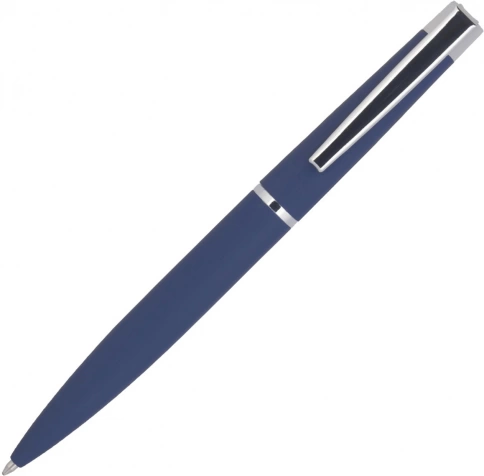 Ручка металлическая шариковая Vivapens GROM SOFT, синяя фото 3