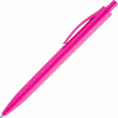 Ручка пластиковая шариковая Vivapens IGLA COLOR, розовая фото 2
