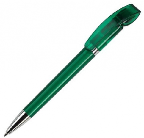 Шариковая ручка Dreampen Cobra Transparent Metal, зелёная фото 1
