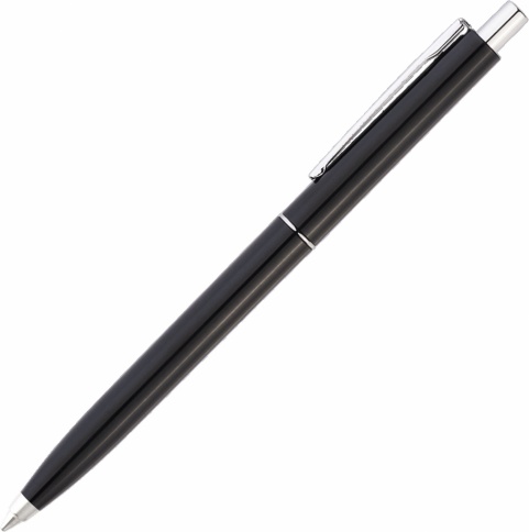 Ручка пластиковая шариковая Vivapens TOP NEW, чёрная фото 3