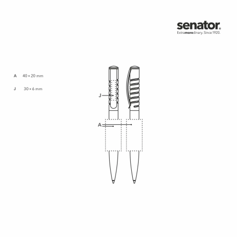 Шариковая ручка Senator New Spring Clear clip metal, зелёная фото 3