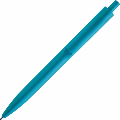 Ручка пластиковая шариковая Vivapens IGLA COLOR, бирюзовая фото 2