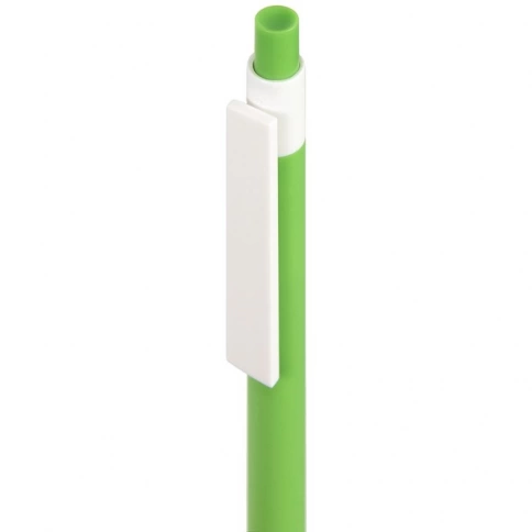 Шариковая ручка Neopen Retro, салатовая с белым фото 2