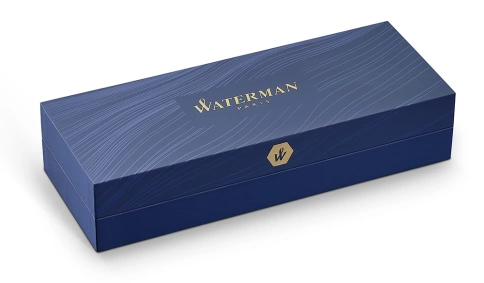 Роллер ручка Waterman Hemisphere (S0920750) Matte Black GT; F черные чернила; подарочная коробка фото 5