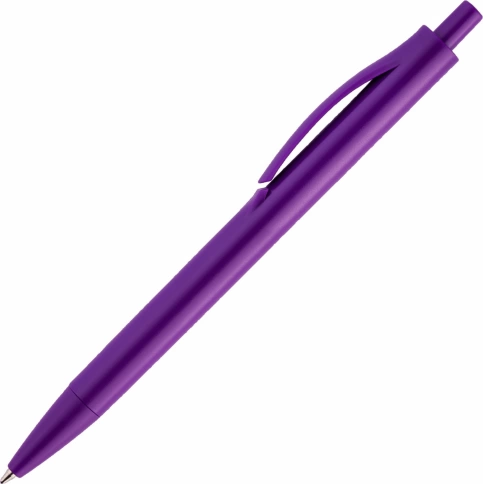 Ручка пластиковая шариковая Vivapens IGLA COLOR, фиолетовая фото 2