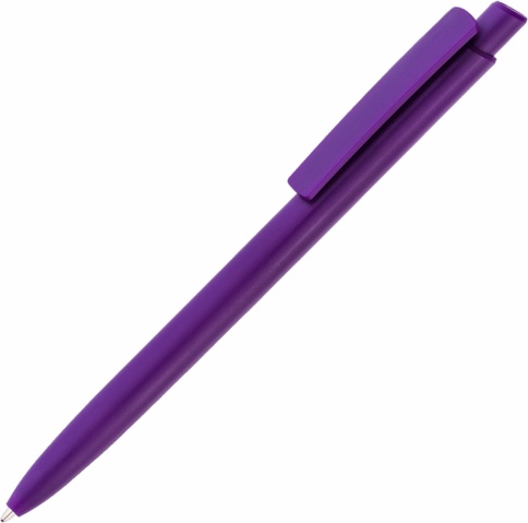 Ручка пластиковая шариковая Vivapens POLO COLOR, фиолетовая фото 1