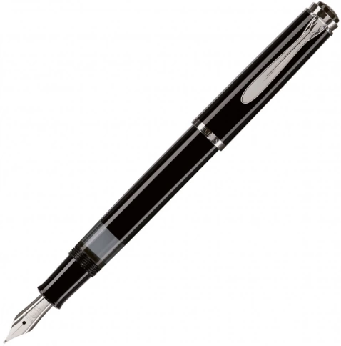 Ручка перьевая Pelikan Elegance Classic M205 (PL976423) Black CT EF перо сталь нержавеющая подар.кор. фото 1