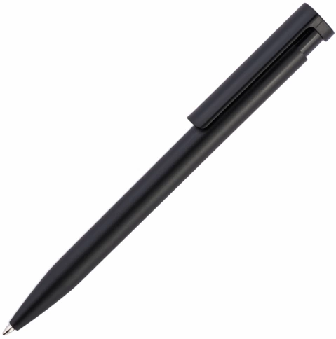 Ручка пластиковая шариковая Vivapens CONSUL, чёрная фото 1