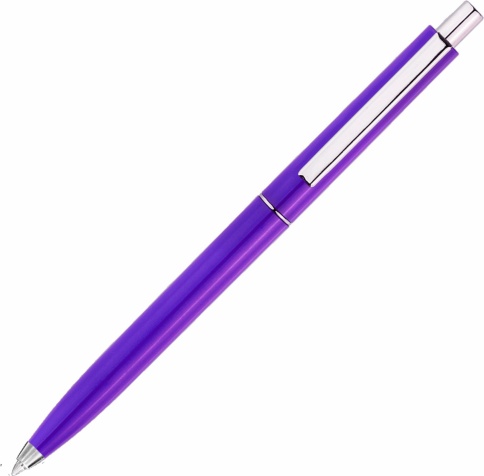Ручка пластиковая шариковая Vivapens TOP NEW, фиолетовая фото 3