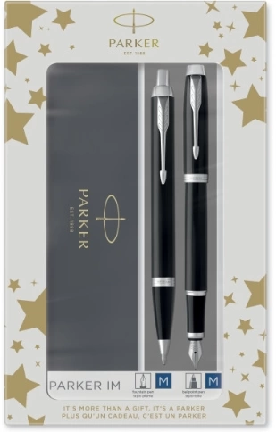 Набор Parker IM Core FK221 (2093215) Black CT сталь нержавеющая подар.кор.  фото 1