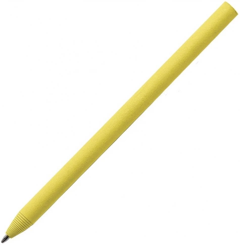Ручка картонная шариковая Neopen P20, жёлтая фото 2