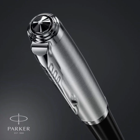 Перьевая ручка Parker 51 Core (2123491) Black CT; F сталь нержавеющая; подар.кор. фото 11