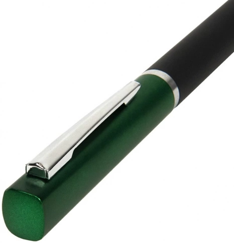 Шариковая ручка Neopen M1, чёрная с зелёным фото 2
