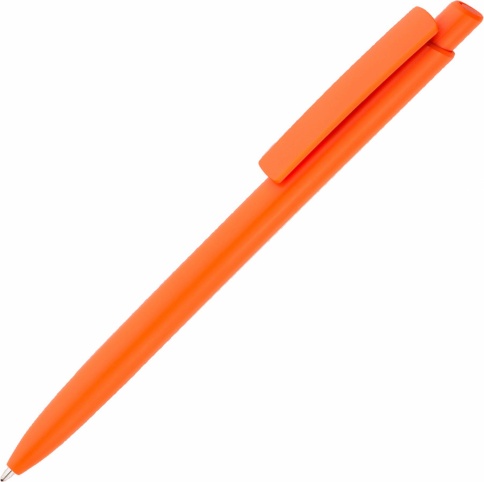 Ручка пластиковая шариковая Vivapens POLO COLOR, оранжевая фото 1