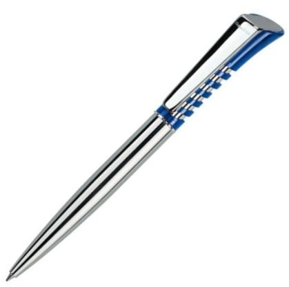 Шариковая ручка Dreampen Infinity Transparent Metal Clip, синяя фото 2