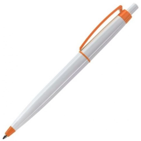 Шариковая ручка Dreampen Primo Classic, бело-оранжевая фото 1