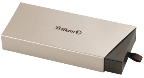 Ручка перьевая Pelikan Elegance Classic M200 (PL993915) Black GT F перо сталь нержавеющая/позолота подар.кор. фото 5