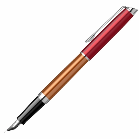 Ручка перьевая Waterman Hemisphere (2118233) Sunset Orange F перо сталь нержавеющая подар.кор. фото 2