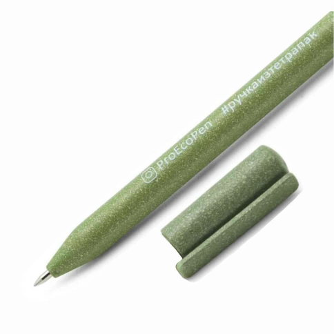 Ручка из вторсырья ProEcoPen One, оливковый фото 1