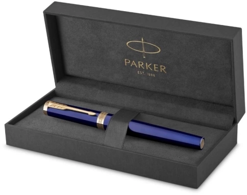 Перьевая ручка Parker Ingenuity Core F570 (2182009) Blue GT; перо F; сталь нержавеющая; подар.кор. фото 13