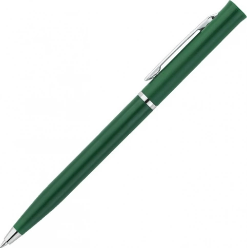 Ручка пластиковая шариковая Vivapens EUROPA, зелёная фото 2