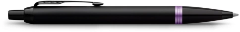 Шариковая ручка Parker IM Vibrant Rings K315 (2172951) Amethyst Purple PVD; M синие чернила; подарочная коробка. фото 8