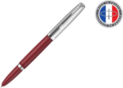 Перьевая ручка  Parker 51 Core (2123496) Burgundy F сталь нержавеющая; подар.кор.. фото 14