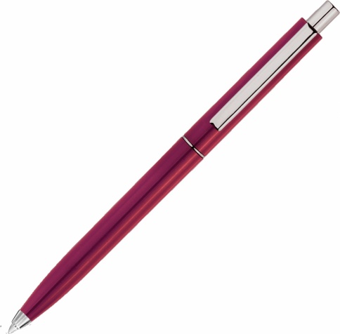 Ручка пластиковая шариковая Vivapens TOP NEW, бордовая фото 3