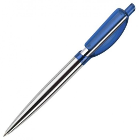 Шариковая ручка Dreampen Doppio Transparent Metal, синяя фото 1