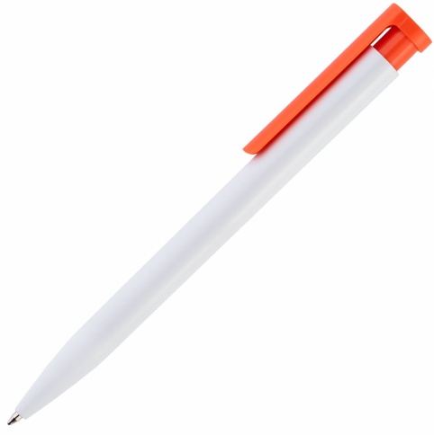 Ручка пластиковая шариковая Vivapens CONSUL, оранжевая фото 2