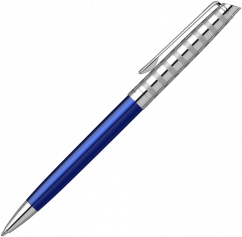 Ручка шариковая Waterman Hemisphere Deluxe (2117788) Marine Blue M синие чернила подар.кор. фото 2