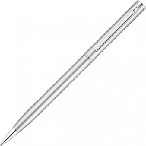 Ручка металлическая шариковая Vivapens Hilton, серебристая фото 3