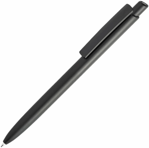 Ручка пластиковая шариковая Vivapens POLO COLOR, чёрная фото 1