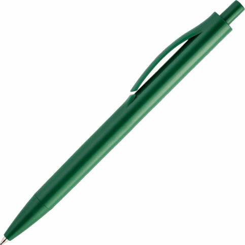 Ручка пластиковая шариковая Vivapens IGLA COLOR, зелёная фото 2