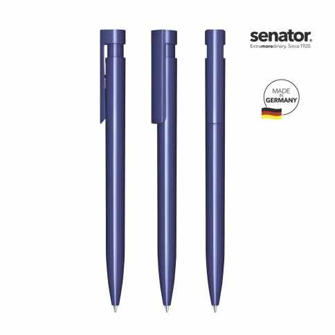 Шариковая ручка Senator Liberty Polished, тёмно-синяя фото 4