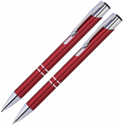 Набор ручки и карандаш Vivapens KOSKO PREMIUM, красный фото 1