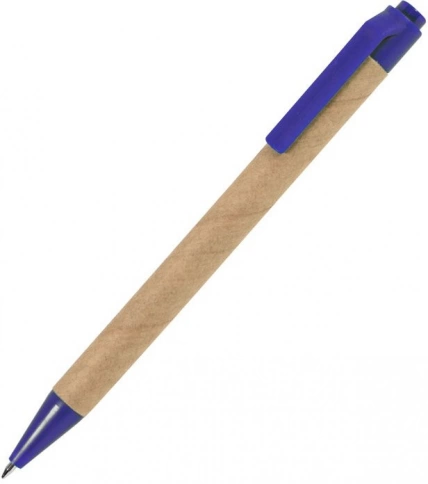 Ручка картонная шариковая Neopen GREEN TOUCH, синяя фото 1