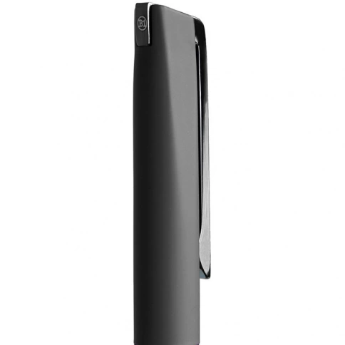 Ручка металлическая шариковая B1 Francisca, чёрная с серебристым фото 2