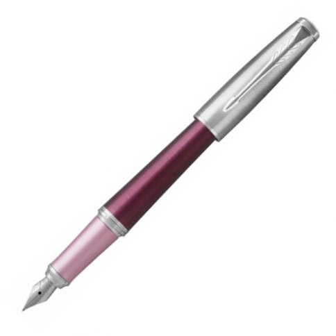 Ручка перьевая Parker Urban Premium F310 (1931567) Dark Purple CT F перо сталь нержавеющая подар.кор., фиолетовый фото 1