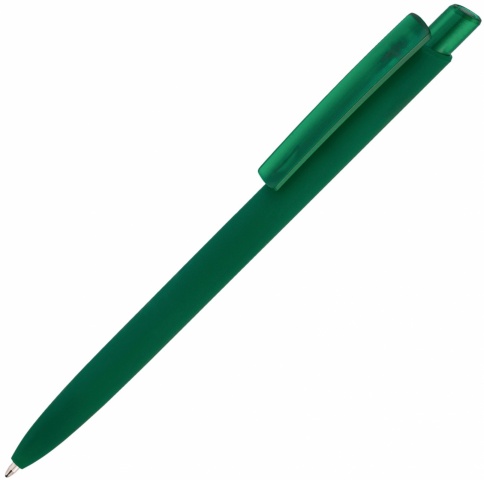 Ручка пластиковая шариковая Vivapens POLO SOFT FROST, зелёная фото 1
