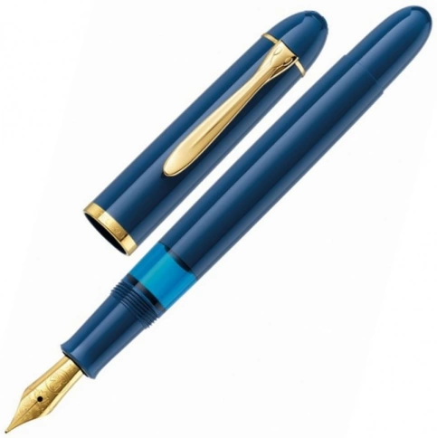 Набор Pelikan Classic M120 SE (PL809801) Iconic Blue ручка перьевая F в компл.:флакон чернил подар.кор. фото 1