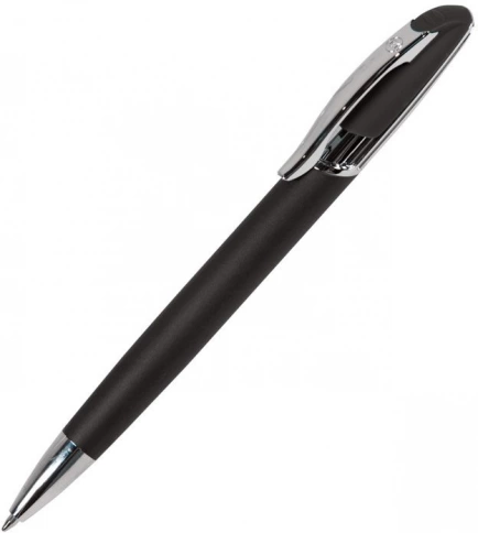 Ручка металлическая шариковая B1 Force, чёрная фото 1