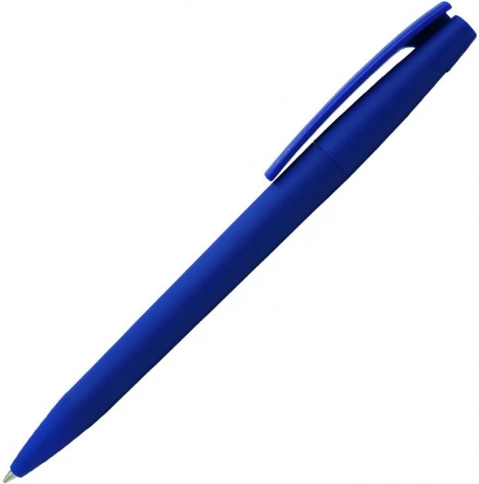 Ручка пластиковая шариковая Z-PEN, DZEN, софт тач, синяя фото 7