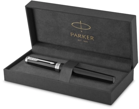 Перьевая ручка Parker Ingenuity Core F570 (2181994) Black СT; перо F; сталь нержавеющая; подар.кор. фото 3