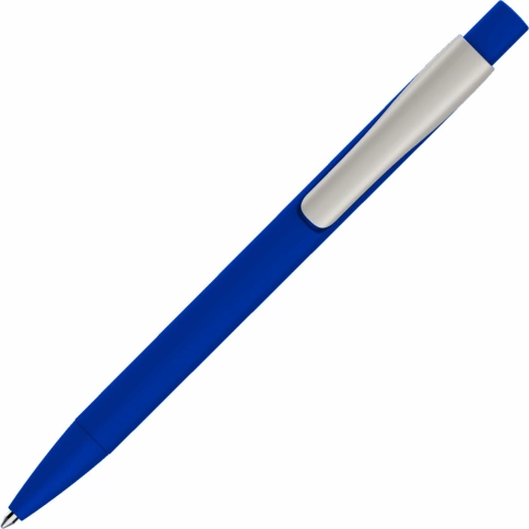 Ручка пластиковая шариковая Vivapens MASTER SOFT, синяя фото 3