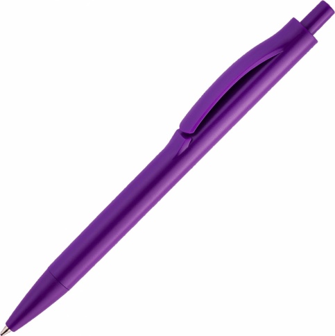 Ручка пластиковая шариковая Vivapens IGLA COLOR, фиолетовая фото 1