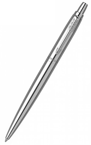 Шариковая ручка Parker Jotter Monochrome XL SE20 (2122756) Stainless Steel M; син. черн.; подар.кор.; фото 4