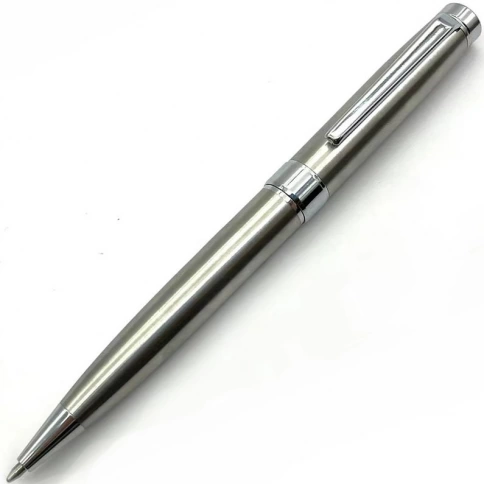 Ручка металлическая шариковая Z-PEN, DIPLOMAT, серебристая фото 2