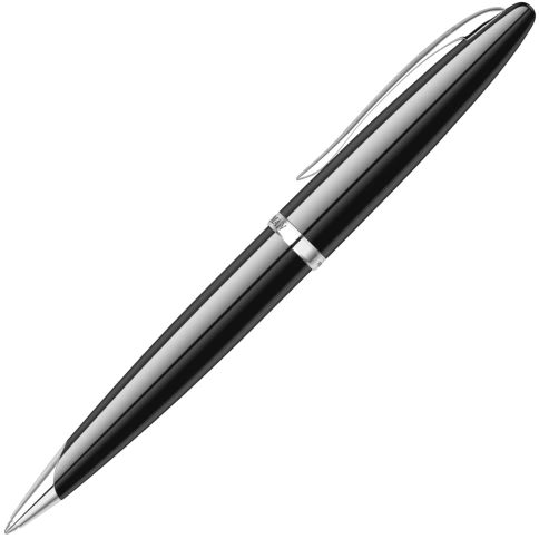 Шариковая ручка Waterman Carene (S0293950) Black ST; M синие чернила; подарочная коробка фото 2